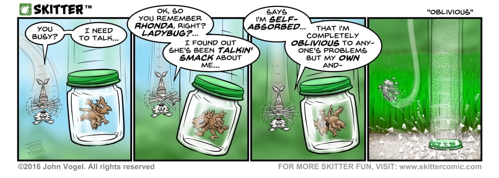 Skitter Comic | Oblivious #76 | Spinwhiz Comics