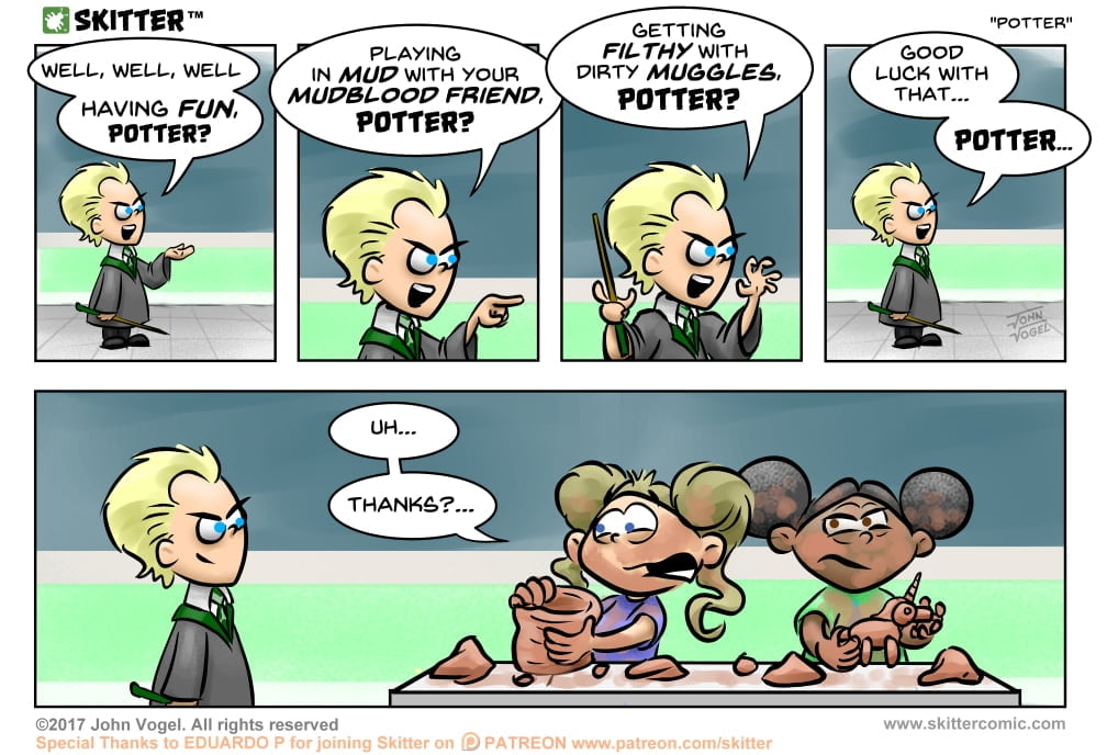 Skitter Comic | Potter #242 | Spinwhiz Comics