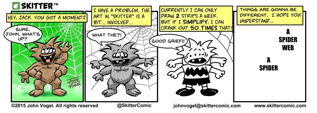 Skitter Comic | Simplify #15 | Spinwhiz Comics