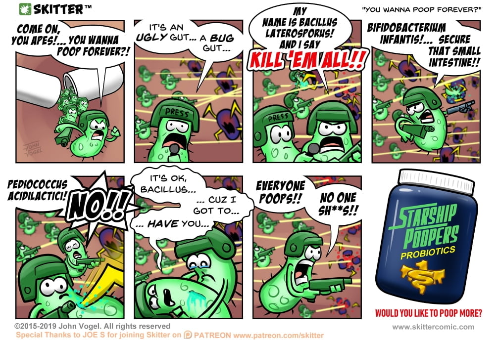 Skitter Comic | You Wanna Poop Forever? #403 | Spinwhiz Comics