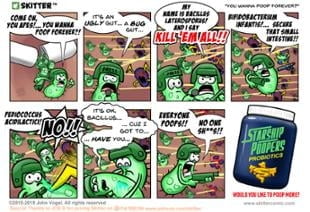 Skitter Comic | You Wanna Poop Forever? #403 | Spinwhiz Comics