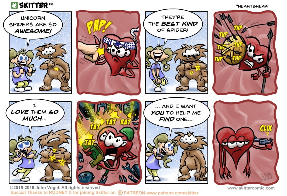 Skitter Comic | Heartbreak #410 | Spinwhiz Comics