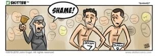 Skitter Comic | Shame! #416 | Spinwhiz Comics