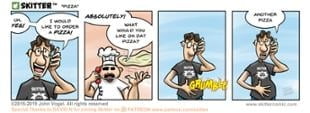 Skitter Comic | Pizza #464 | Spinwhiz Comics