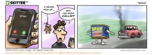 Skitter Comic | Spam #470 | Spinwhiz Comics