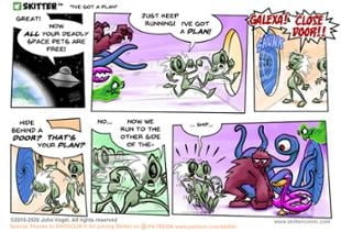 Skitter Comic | I've Got A Plan #502 | Spinwhiz Comics