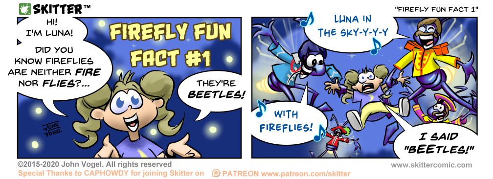 Skitter Comic | Firefly Fun Fact 1 #538 | Spinwhiz Comics