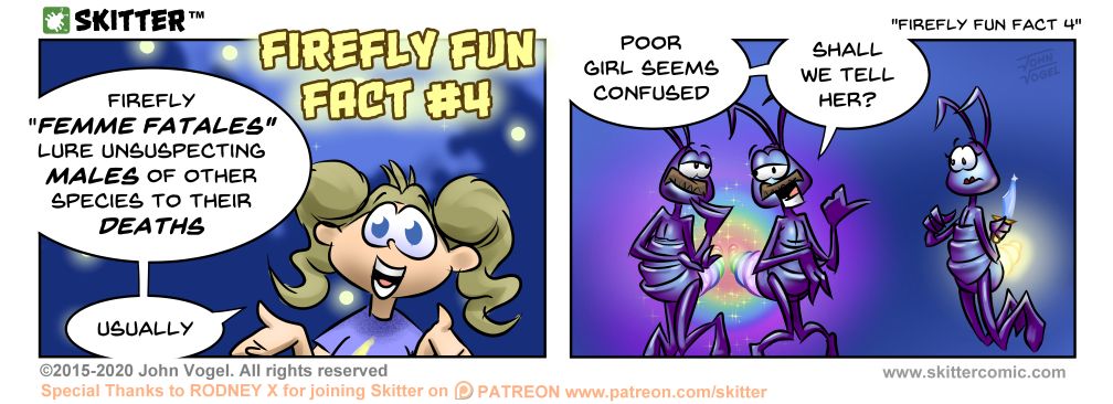Skitter Comic | Firefly Fun Fact 4 #541 | Spinwhiz Comics