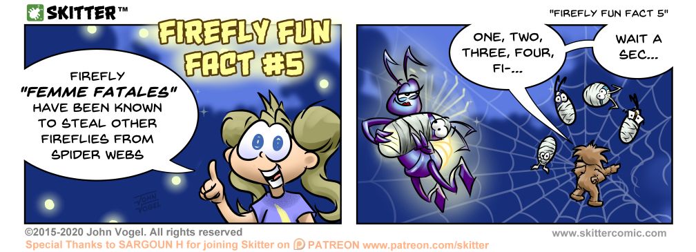 Skitter Comic | Firefly Fun Fact #5 | Spinwhiz Comics