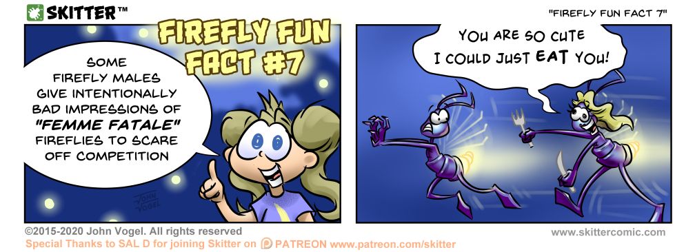 Skitter Comic | Firefly Fun Fact #7 | Spinwhiz Comics