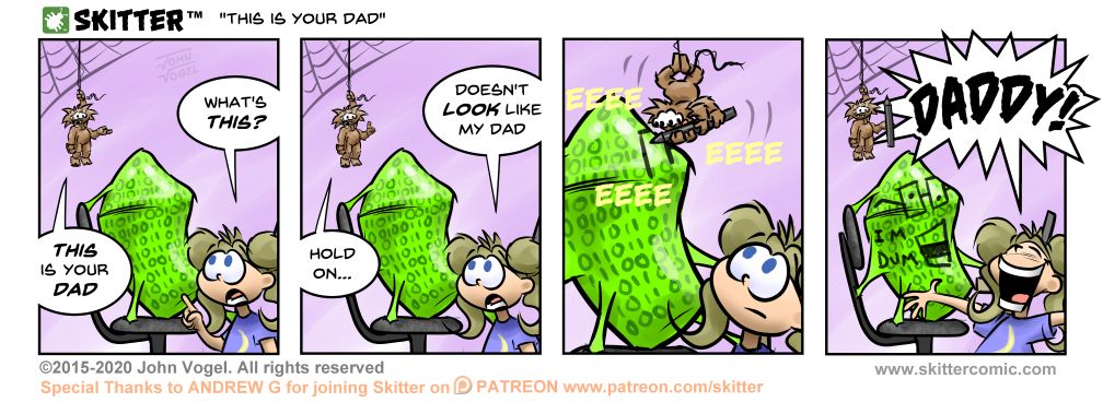 Skitter Comic | This Is Your Dad #552 | Spinwhiz Comics