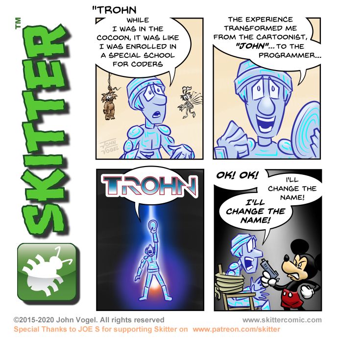 Skitter Comic | Trohn #563 | Spinwhiz Comics