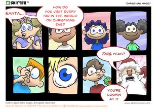 Skitter Comic | Christmas Magic #577 | Spinwhiz Comics