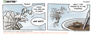 Skitter Comic | Clumsy #580 | Spinwhiz Comics
