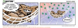 Skitter Comic | Spider Webs #584 | Spinwhiz Comics
