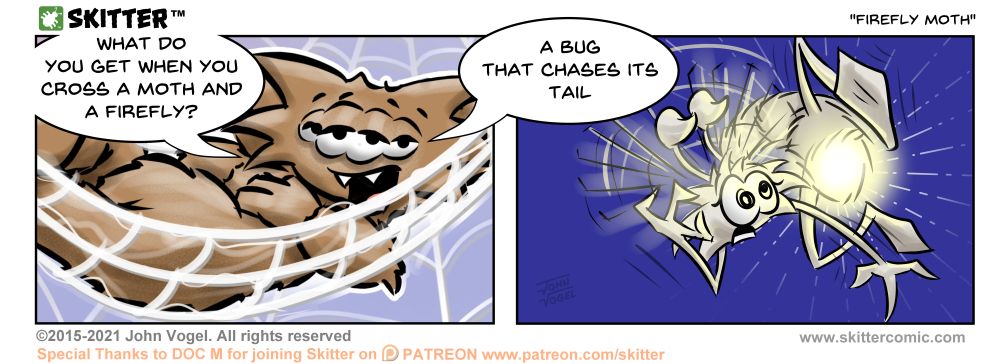 Skitter Comic | Firefly Moth #585 | Spinwhiz Comics