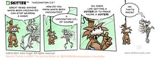 Skitter Comic | Vaccination I.D. #623 | Spinwhiz Comics