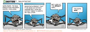 Skitter Comic | "Bug Extinction" #626 | Spinwhiz Comics