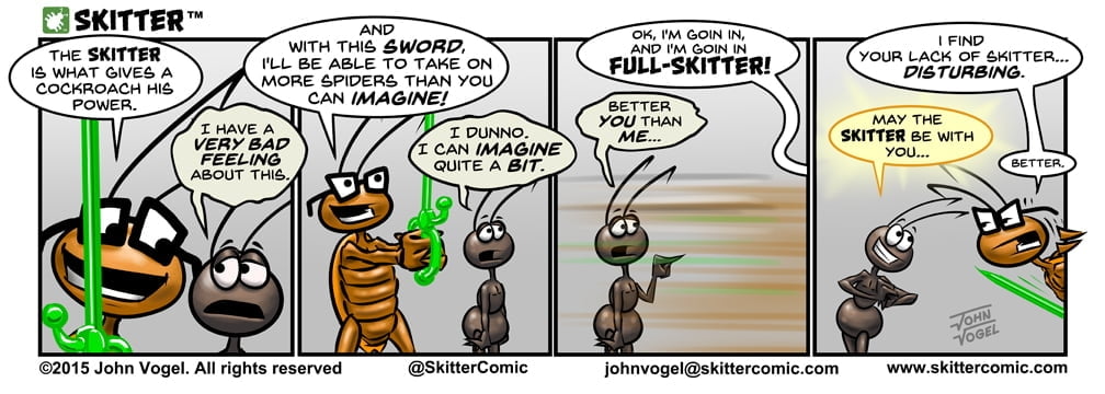 Skitter Comic | Skitter Wars #41 | Spinwhiz Comics
