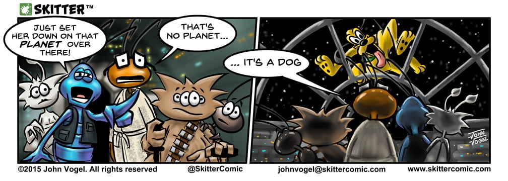 Skitter Comic | Thats No Planet #26 | Spinwhiz Comics