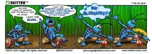Skitter Comic | The Blues #45 | Spinwhiz Comics