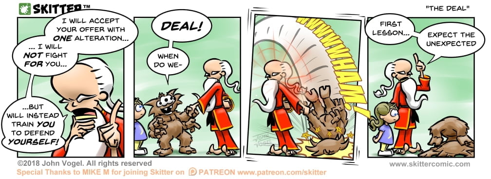 Skitter Comic | The Deal #298 | Spinwhiz Comics
