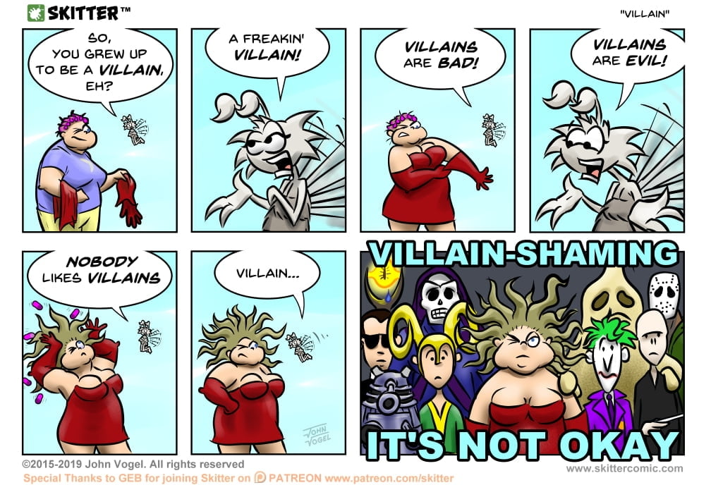 Skitter Comic | Villain #385 | Spinwhiz Comics