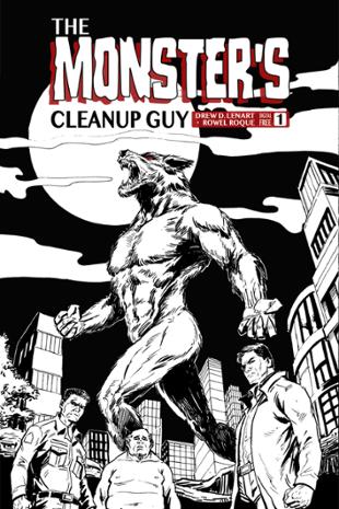 SnowyWorks | Monster's Cleanup Guy #1 | Spinwhiz Comics