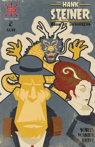 Source Point Press | Hank Steiner: Monster Detective #2 | Spinwhiz Comics