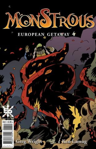 Source Point Press | Monstrous: European Getaway #4 | Spinwhiz Comics