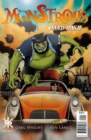 Source Point Press | Monstrous: Mad Dash #5 | Spinwhiz Comics