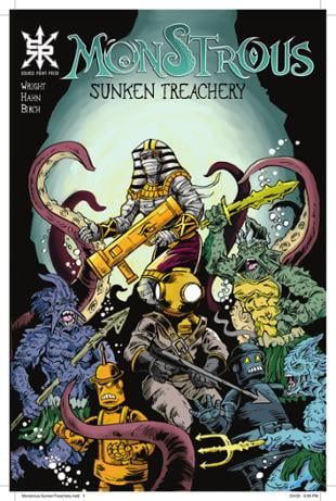 Source Point Press | Monstrous: Sunken Treasury #8 | Spinwhiz Comics