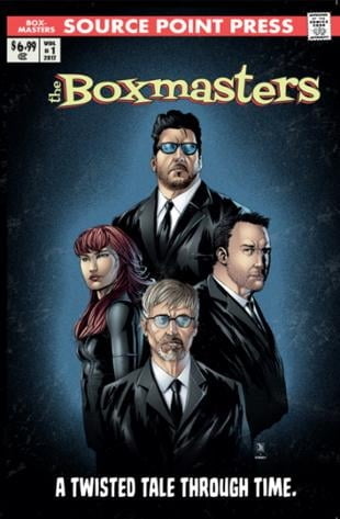 Source Point Press | The Boxmasters: A Twisted Tale Through Time Graphic Novel | Spinwhiz Comics