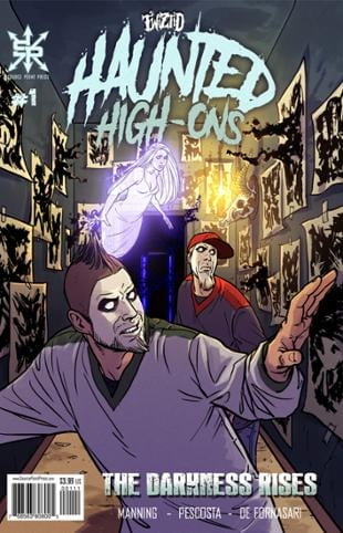 Source Point Press | Twiztid: Haunted High Ons, Darkess Rises #1 | Spinwhiz Comics