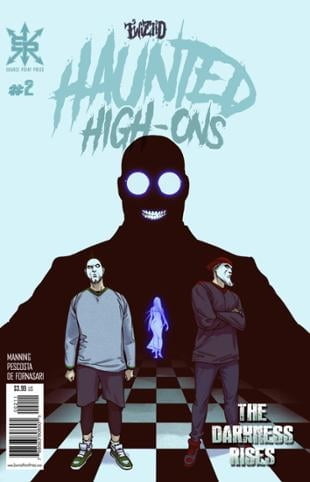 Source Point Press | Twiztid: Haunted High Ons, Darkess Rises #2 | Spinwhiz Comics